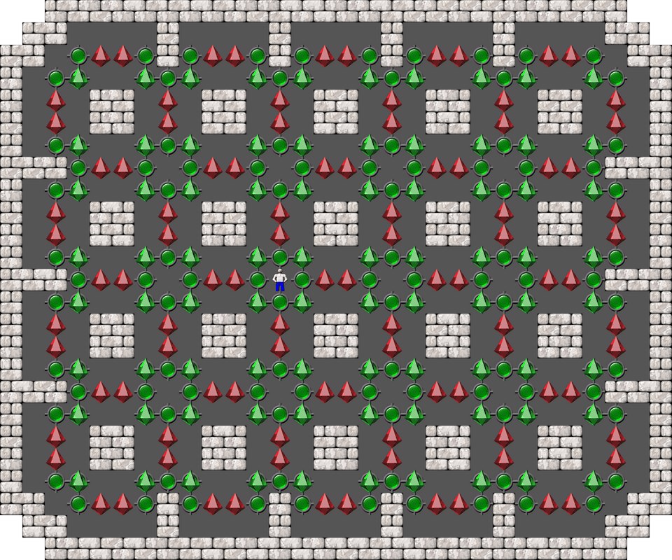 Sokoban Sasquatch 04 Arranged level 24